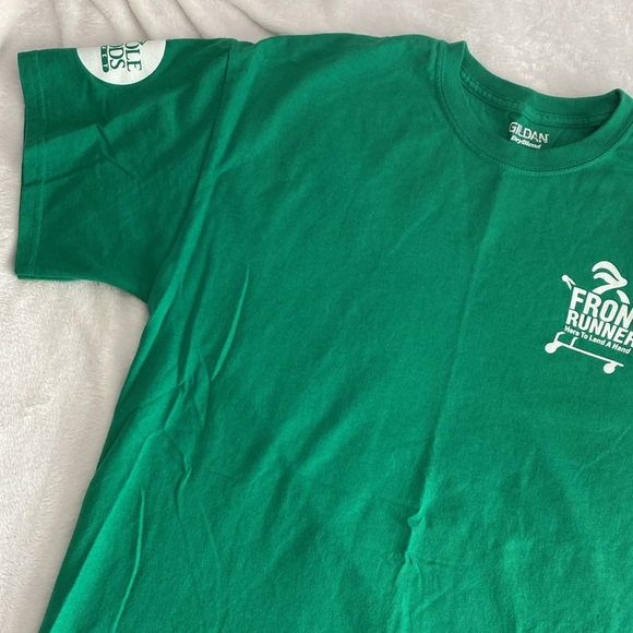 Green WFM Front Runner t-shirt - Picture 3 of 16